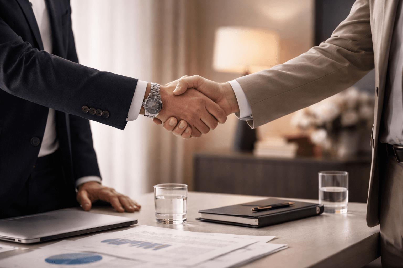 Premium collaboration showcase visual