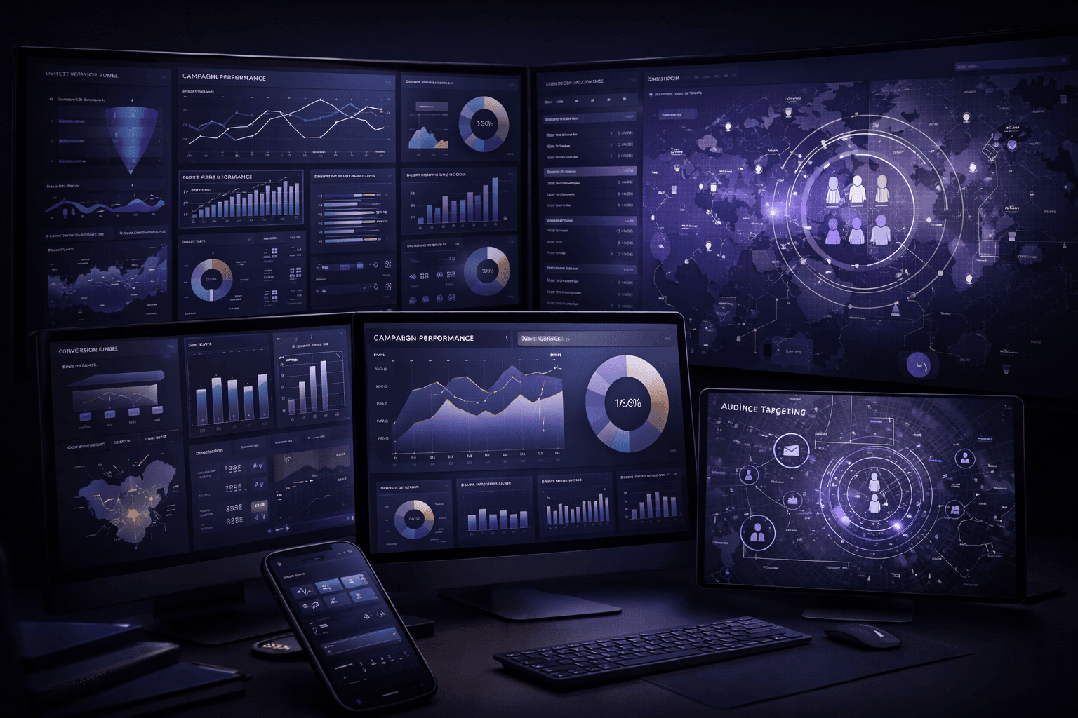 Performance marketing focused on lead generation, conversion, and scalable ROI